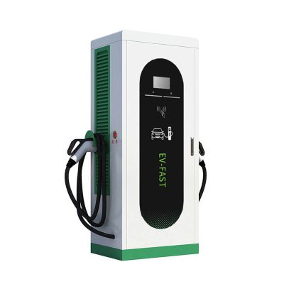 High-Power Commercial Double-Gun Level 3 EU Type 2 Fast Electric Vehicle Charging Station 160kW - Parkinglpr-EV001