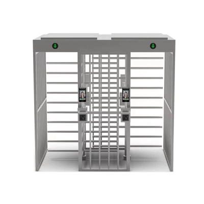 Bi-Directional Full-Height Turnstile with Dual Entry/Exit and Face/Card Authentication