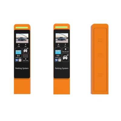 Pcard03 Parking Ticket System with LED/LCD Display, IC Paper Ticket Support, RFID & LPR Integration | Barrier Gate for Shopping Malls & Commercial Parking Lots
